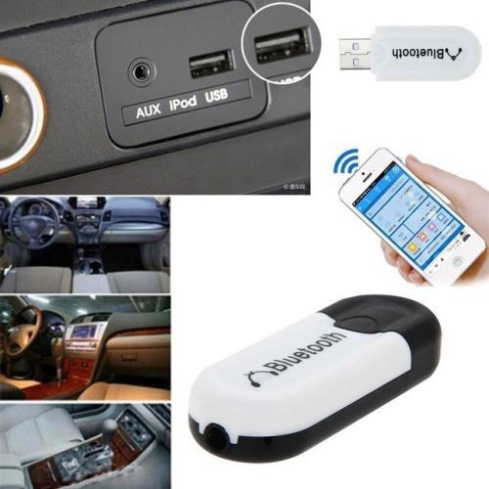 USB Bluetooth 5.0 Biến loa thường thành loa Bluetooh, kết nối âm thanh với Loa, Amply qua Bluetooth - Dongle Goteca