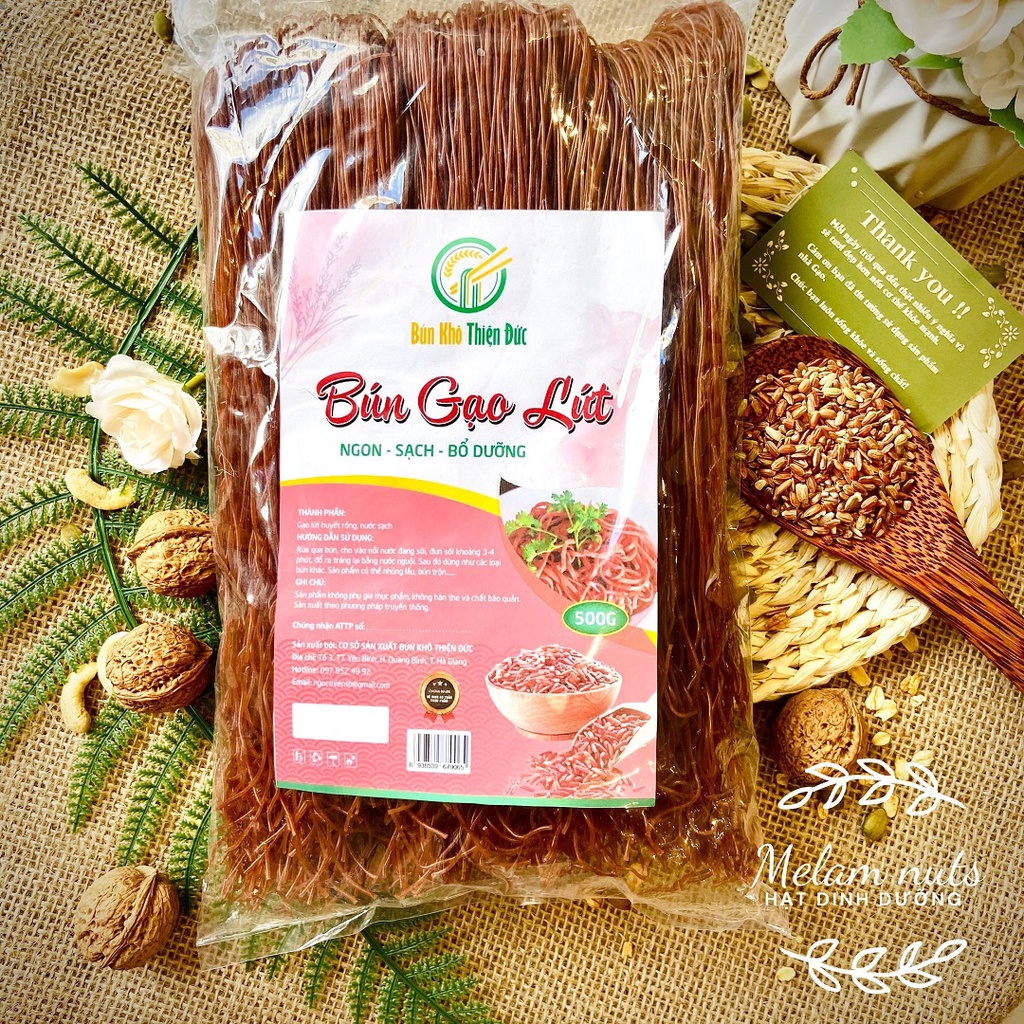 Bún gạo lứt huyết rồng giảm cân hiệu quả cho người ăn kiêng, bún rau củ an toàn không chất bảo quản