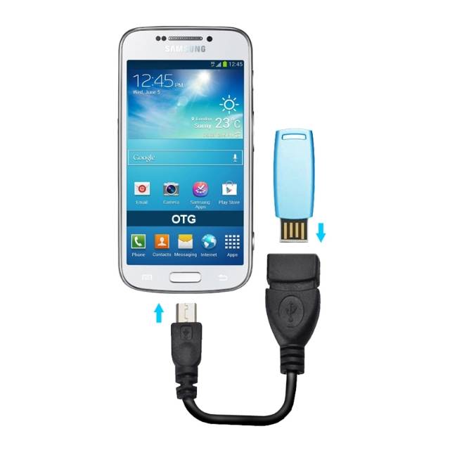 Dây Cáp Otg Micro Usb Cho Xiaomi Asus Oppo Samsung Huawei Vivo Nokia Meizu