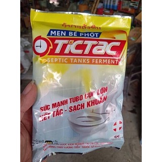 bột thông cống tictac/ men bể phốt tictac