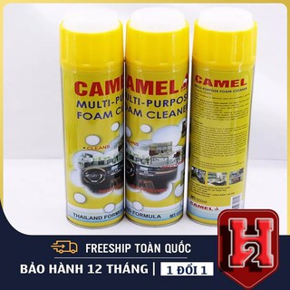 📛❤️GIÁ SIÊU SỐC ❤️ DUNG DỊCH VỆ SINH NỘI THẤT Ô TÔ CAMEL H2 650ML📛