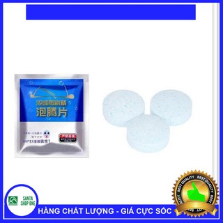 Loại 2  Viên Sủi Nén Pha Nước Rửa Kính Ô tô Tiện Dụng (1 Viên = 4L Nước) - SANTA