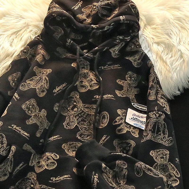 Áo Hoodie Nỉ Bông 100% Mũ Hai Lớp Áo Nỉ Lót Bông Nam Nữ Unisex Hàng Quảng Châu Siêu Đẹp