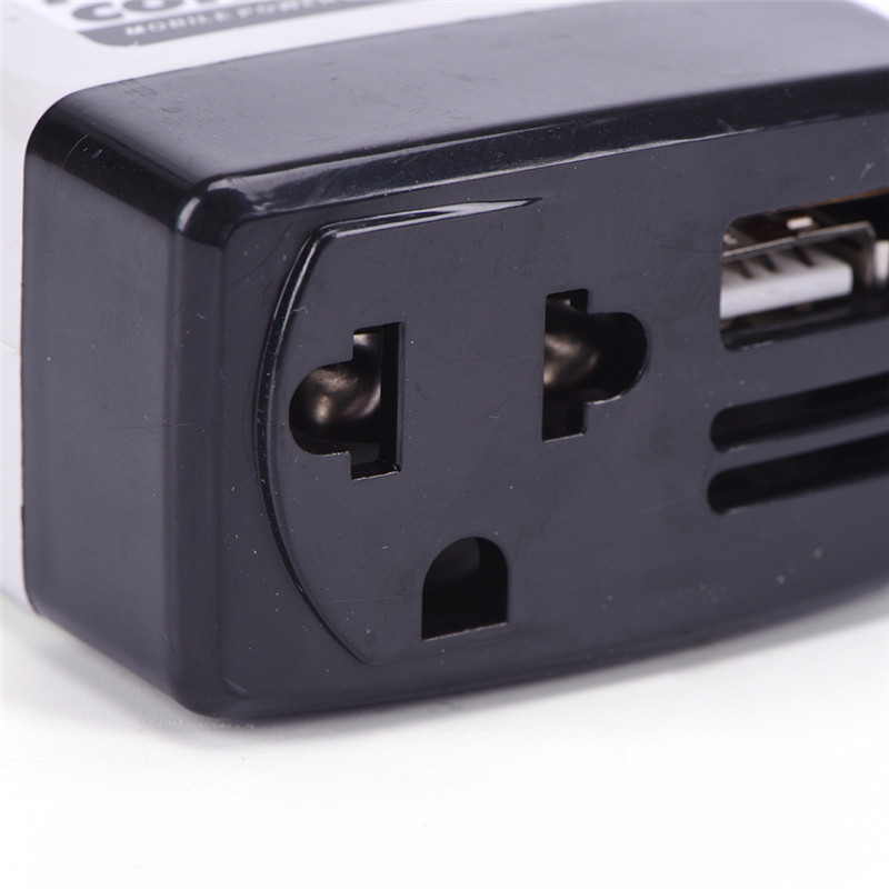 Đầu chuyển đổi dòng điện từ DC 12V sang AC 220V có cổng USB đa năng