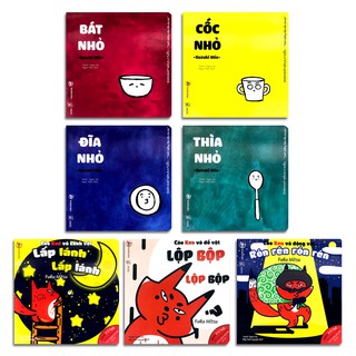 Sách - Ehon Âm thanh + Đồ vật (Bộ 7 cuốn)