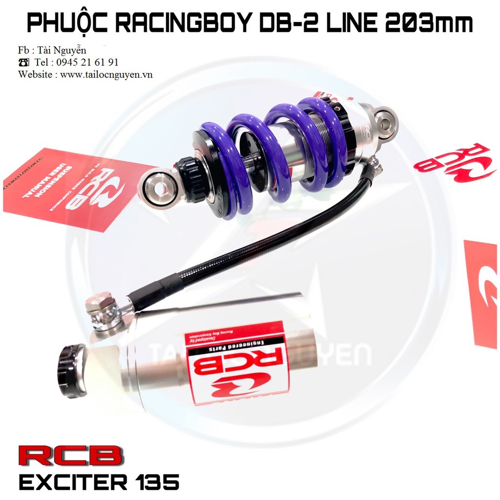 PHUỘC RACING BOY DB-2 LINE BÌNH DẦU CHÍNH HÃNG