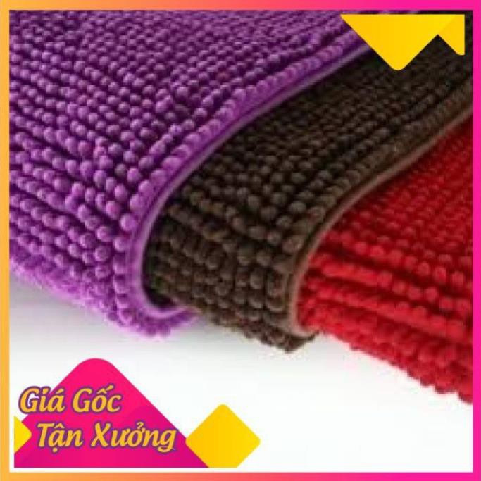 [HOT] Thảm Chùi Chân San Hô Đinh [Xả Kho] Siêu Thấm Nước,Chống Trơn Trượt Kích Thước 40cm x 60cm (Màu Ngẫu Nhiên)