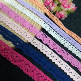 Ren chỉ cotton , nhiều màu , size 1cm đến 2.8 cm