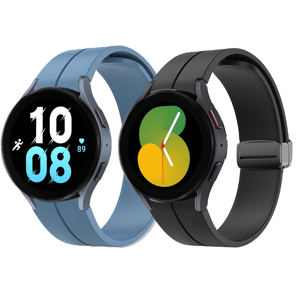 Dây đeo silicon khóa nam châm Samsung Galaxy Watch 6,Watch 5,Watch 4