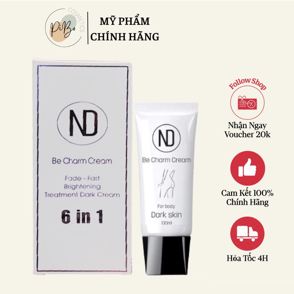 Kem Xoá Thâm Sạm Đa Năng Be Charm Cream For Body 100ml