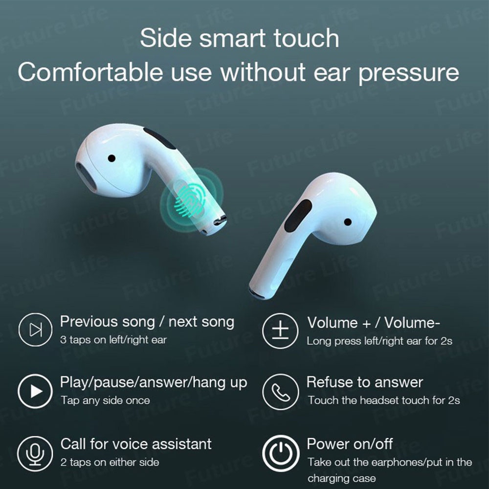 Tai nghe bluetooth không dây Tws Pro5, tai nghe nhét tai pin trâu