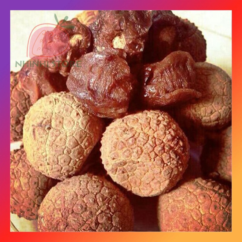 Bịch Zip 500Gr Vải Thiều Sấy Khô - Đặc Sản Lục Ngạn - Bắc Giang - Trái Cây Sấy Nhi Nhi Store