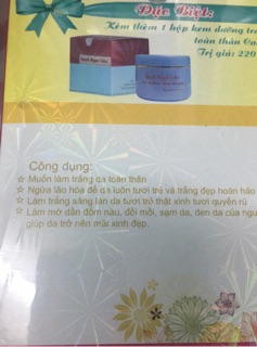 Tắm trắng Bạch Ngọc Liên 2in1