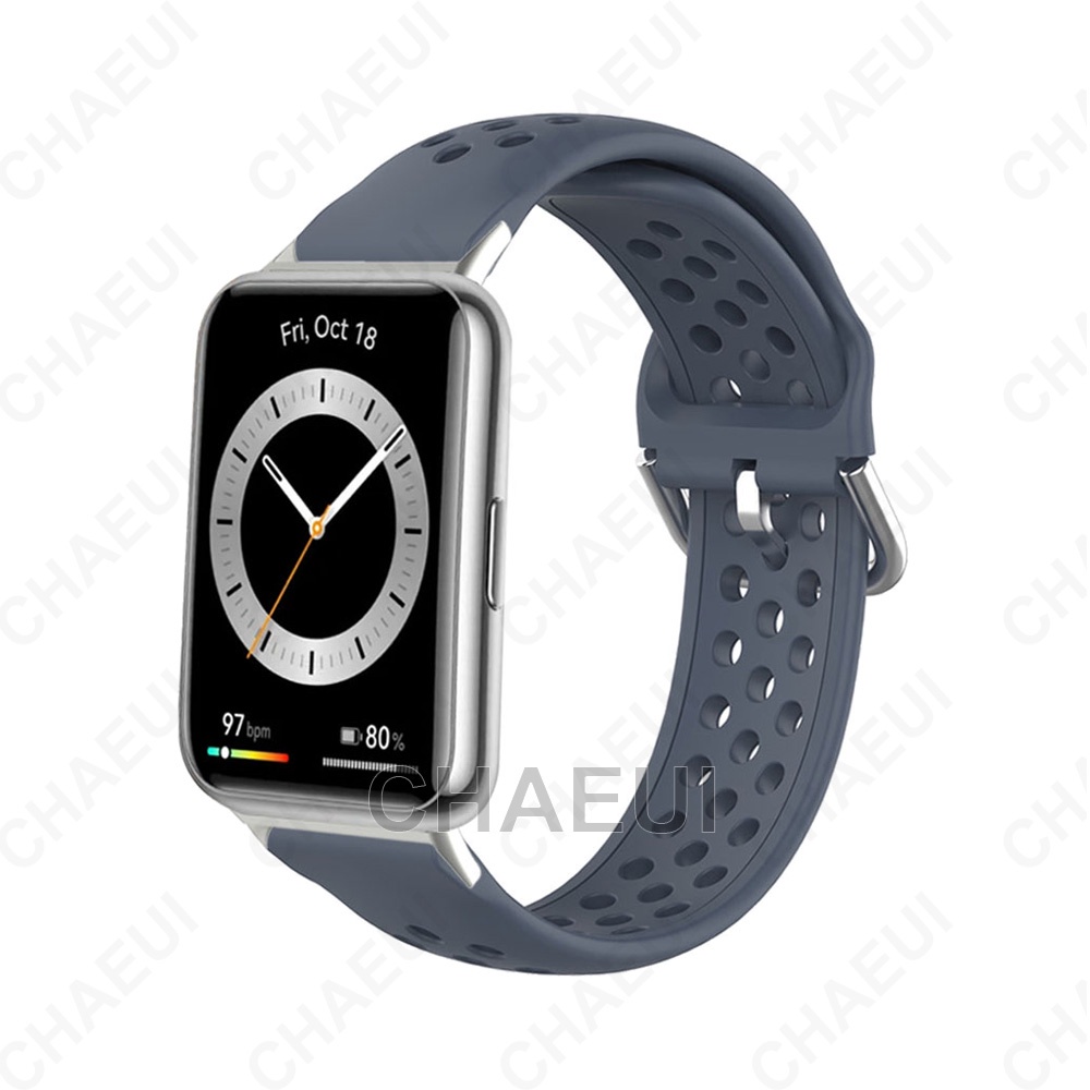 Dây Đeo Silicone Cho Đồng Hồ Thông Minh Huawei Watch Fit 2