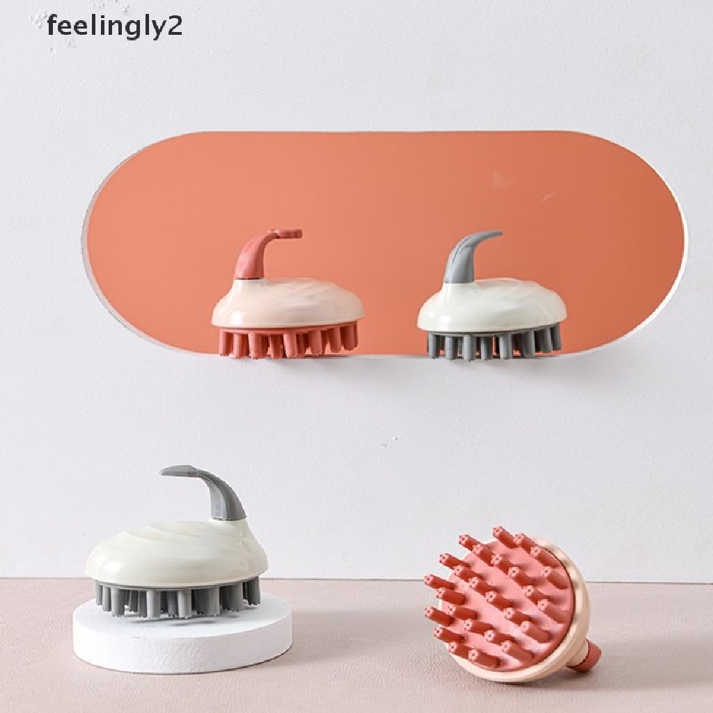 1 Lược Silicone Mát Xa Da Đầu Chống Ngứa Khi Tắm