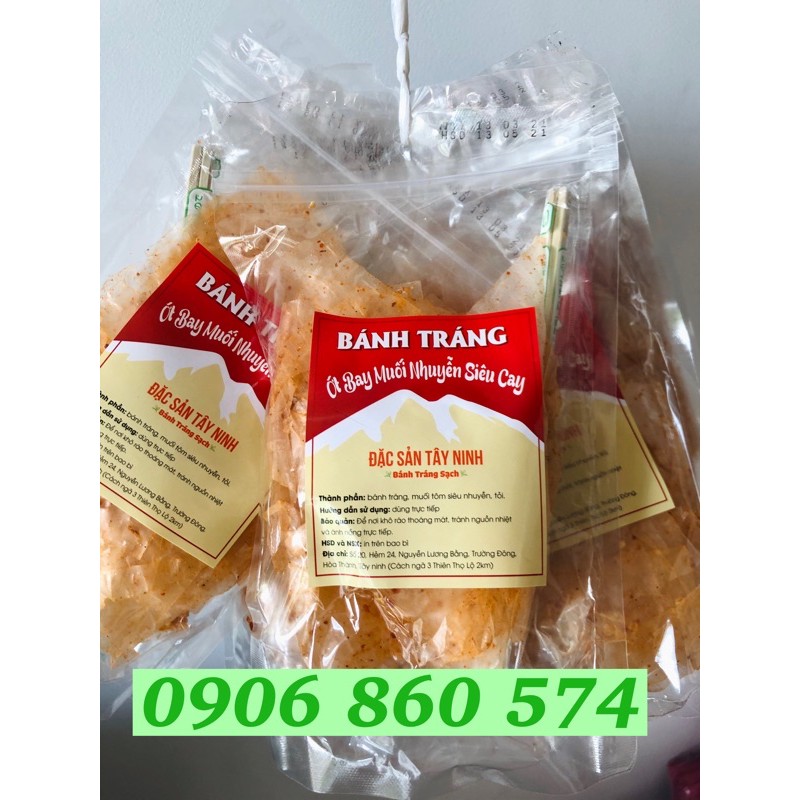BÁNH TRÁNG ỚT BAY MUỐI NHUYỄN SIÊU CAY