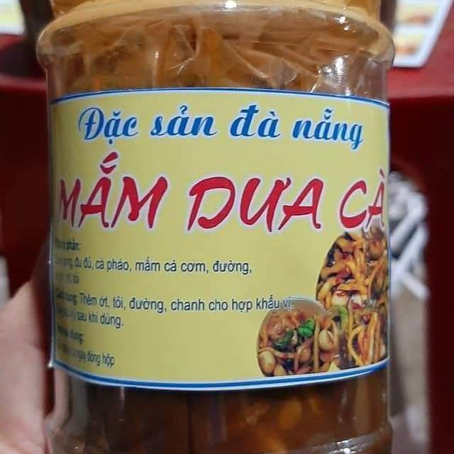 Mắm dưa cà Đà Nẵng