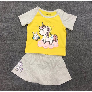 Set áo váy bé gái chính phẩm Pony