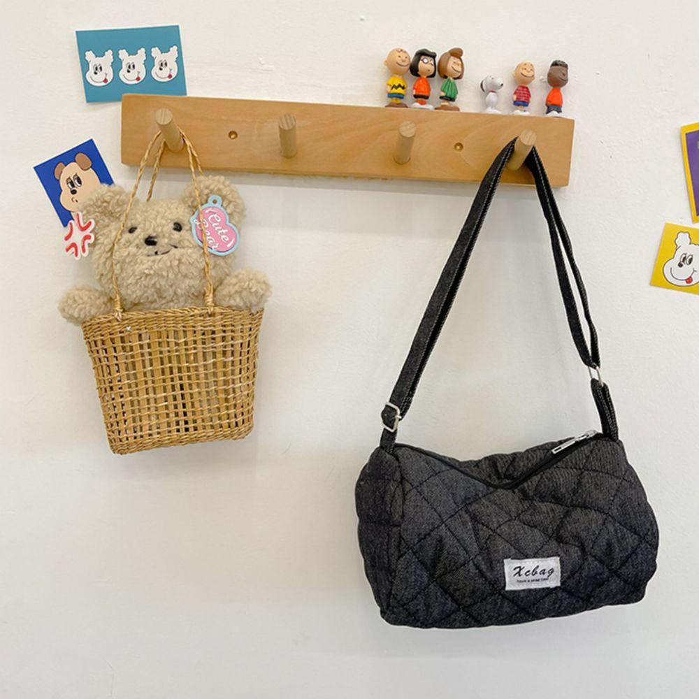 MIHAN1 Túi Xách Canvas Kiểu Dáng Đơn Giản Thời Trang Cho Bé