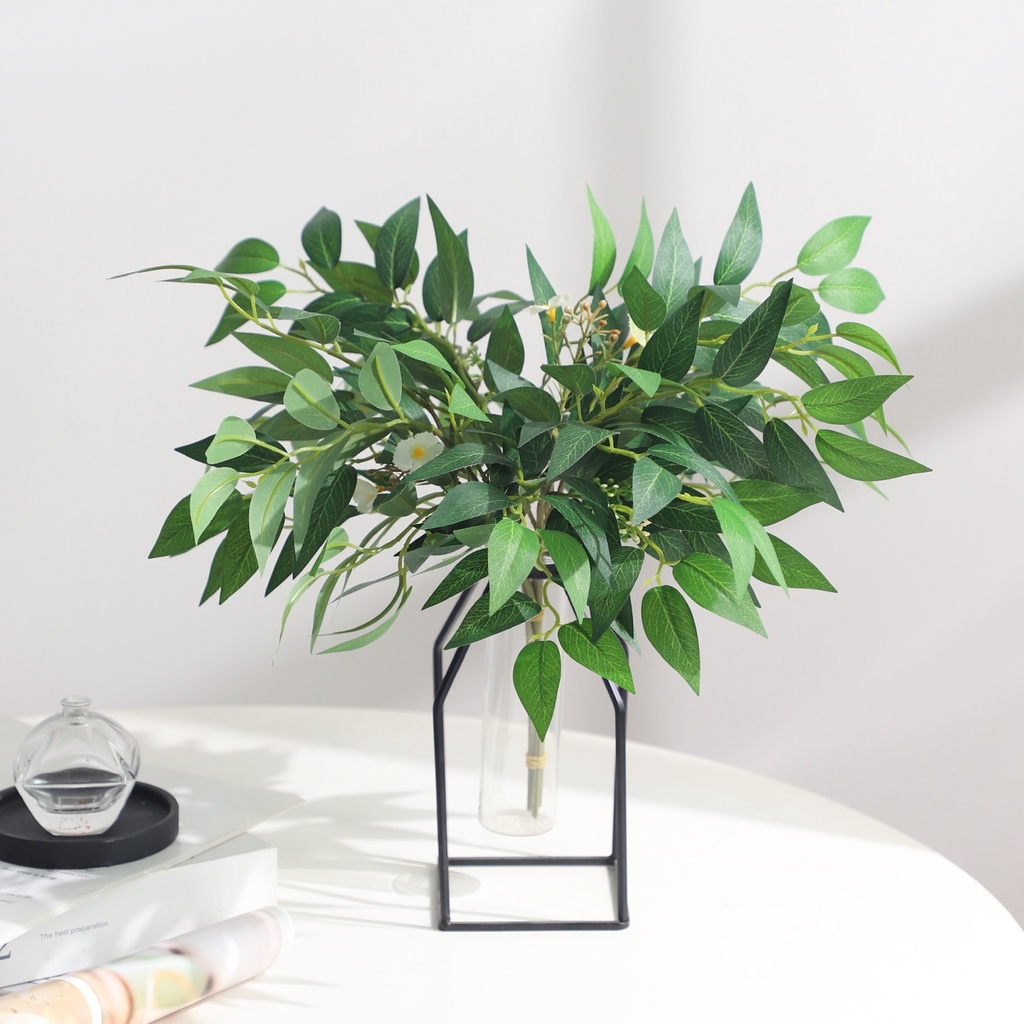 1 Chùm Lá Bạch Đàn Nhân Tạo Trang Trí Nhà Cửa