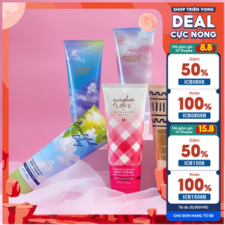 Kem dưỡng thể bath & body works - dưỡng ẩm, sáng da, lưu hương 226g