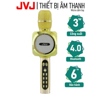 Micro không dây karaoke jvj ys-90 bluetooth - hỗ trợ ghi âm