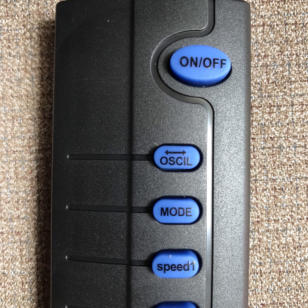 Remote quạt treo tường midea, Điều khiển quạt treo tường Midea hàng chính hãng