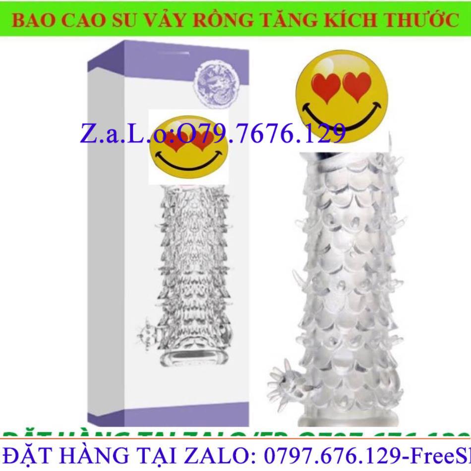 Bao cao su đôn-dên1 vẩy rồng A9.quan hệ ok co bi to có gai don dên den ren kéo dài thời gian