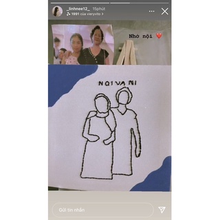 tranh thêu canvas ( ảnh thật ở cuối )