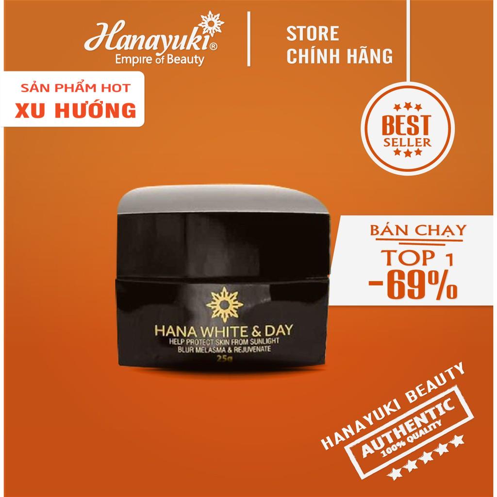 Kem dưỡng trắng da ban ngày chống nắng mỏng nhẹ không nhờn rít Hanayuki mỹ phẩm chính hãng Hanayuki Beauty