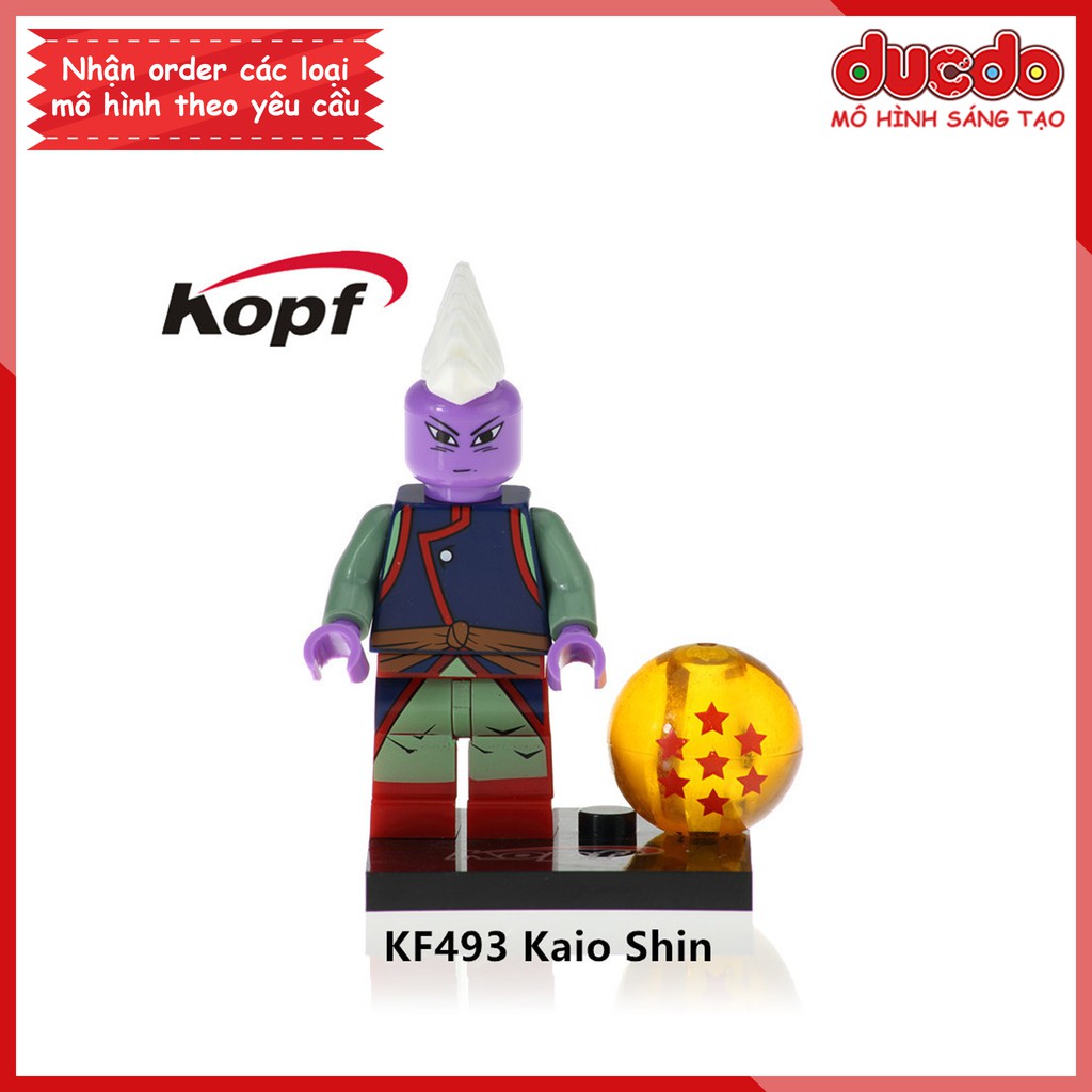 Minifigures các nhân vật trong 7 viên ngọc rồng - Đồ chơi Lắp ghép Mini Dragon Ball Goku Mô hình KF6036