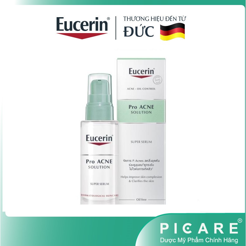 Eucerin Tinh Chất Cho Da Mụn ProAcne Solution Super Serum 30ml