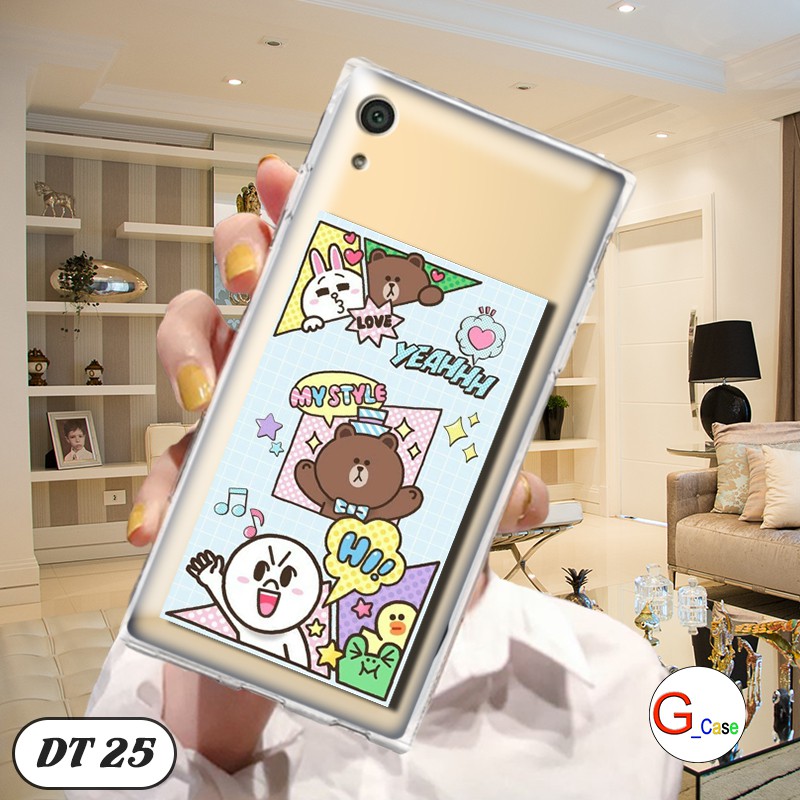 Ốp lưng SONY XA1 PLUS dẻo trong in hình