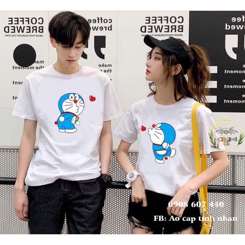 Áo thun tay ngắn Đoremon unisex (có bán lẻ)