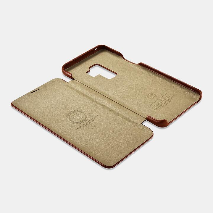 BAO DA CHÍNH HÃNG ICARER SAMSUNG S9 PLUS (DA THẬT) CAO CẤP