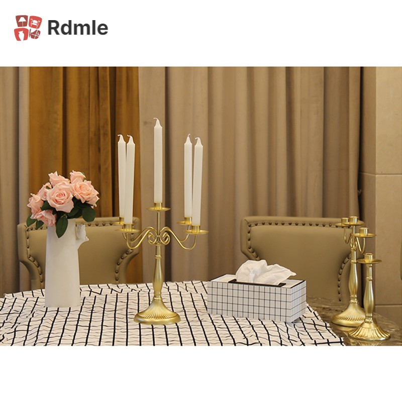 Đế để nến trang trí phong cách châu Âu sang trọng