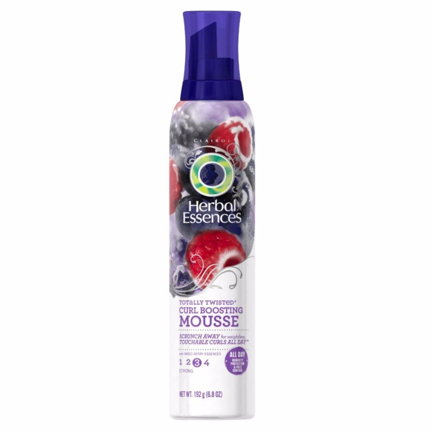 Mousse tạo hình cho tóc Herbal Essences Totally Twisted Curl Boosting Hair Mousse 192g (Mỹ)