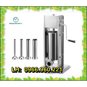 Máy đùn xúc xích, lạp xưởng, lòng quay tay 5l tiện dụng