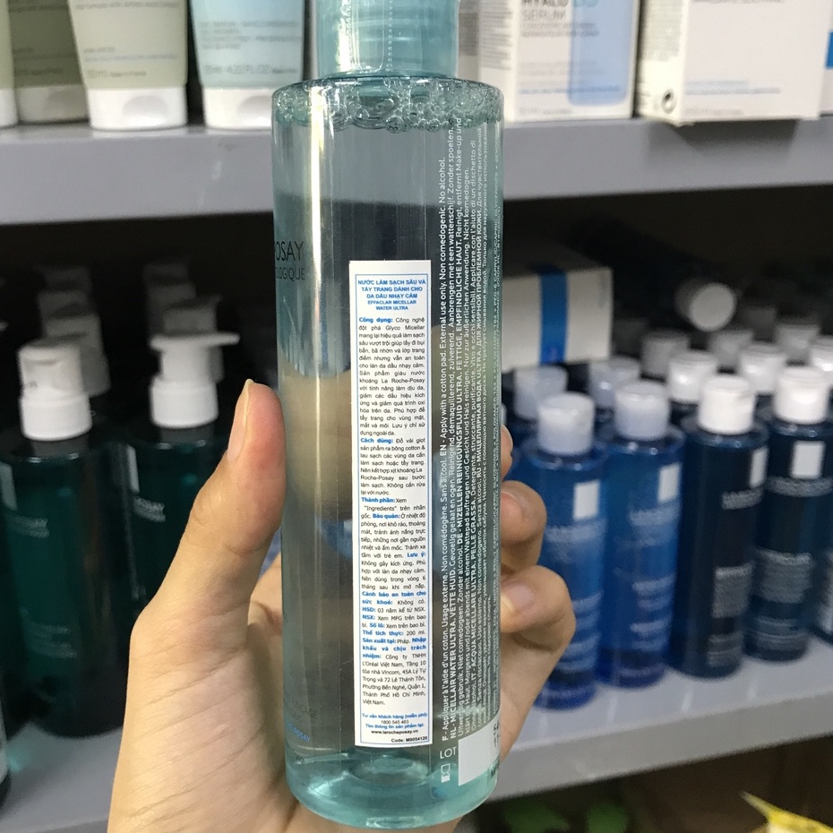 Tẩy trang LA ROCHE POSAY - Nước Tẩy Trang La Roche Posay Effaclar Micellar Water For Oily Skin