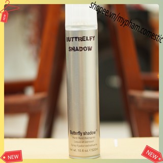 Gôm xịt tóc giữ nếp siêu cứng Buttrelfy Shadow 320ml Nam & NỮ / gom xit toc/ keo xịt tóc/ keo xit toc/ butterfly shadow