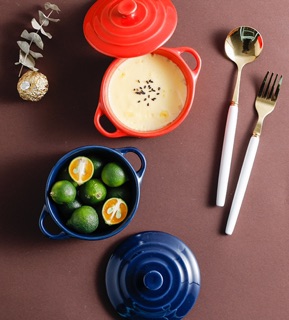 Nồi gốm sứ ceramic nhiều màu