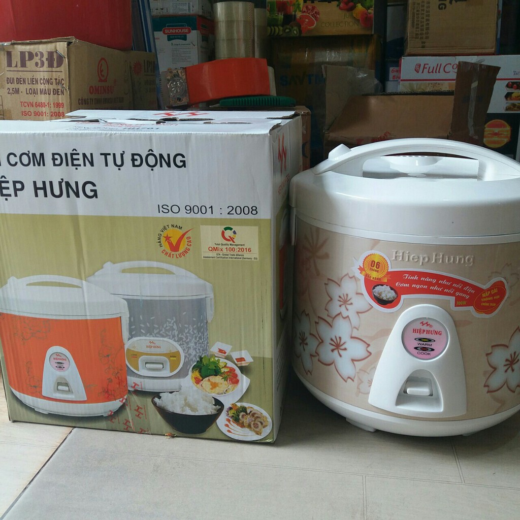 Nồi Cơm Điện Hiệp Hưng 1.8L (4-6 người) - Hàng VN chất lượng cao