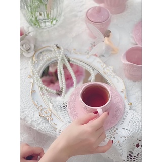 Khay Gương Oval Phong Cách Châu Âu