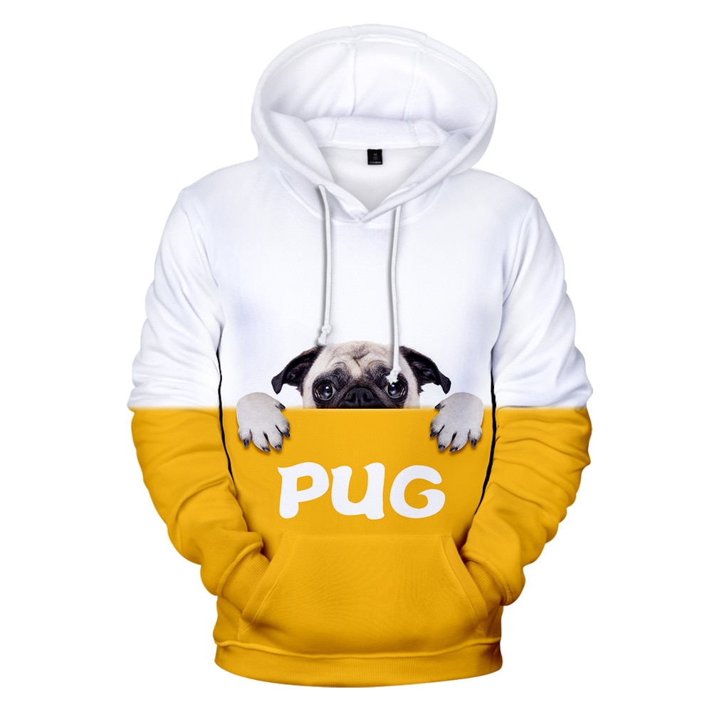 Áo Hoodie In Hình Chó Bull 3d Đáng Yêu Cho Bé