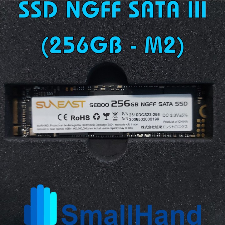 Ổ cứng SSD M2.NGFF SunEast 256GB nội địa Nhật Bản – CHÍNH HÃNG – Bảo hành 3 năm – M2 Sata3 SSD chính hãng