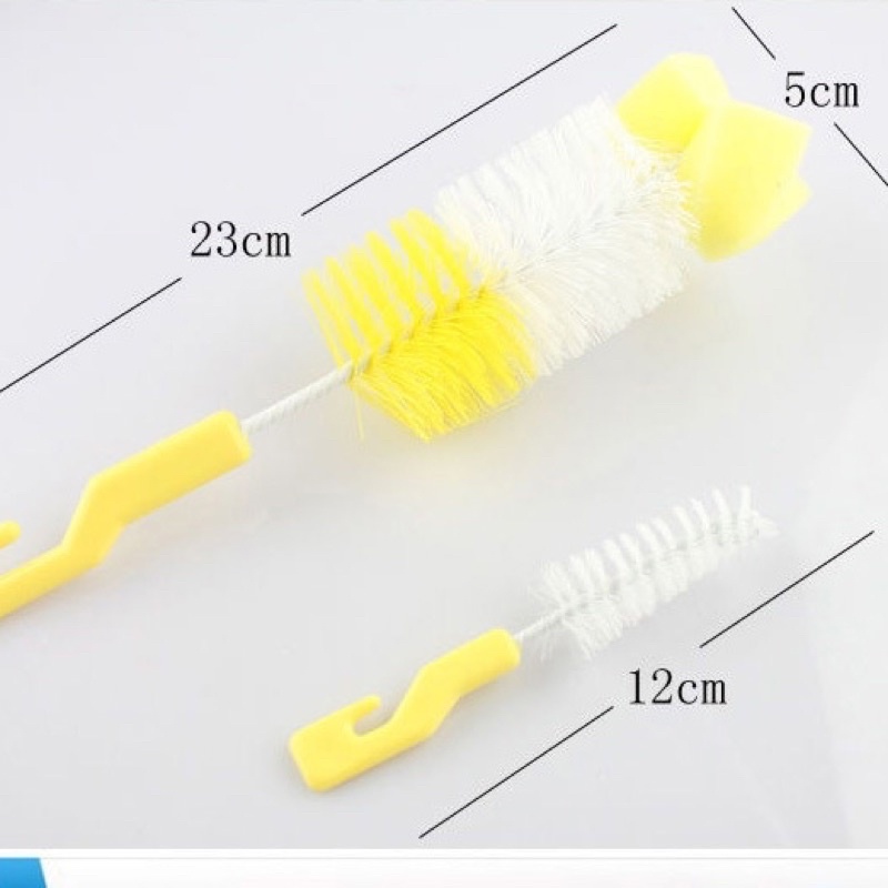 Cọ bình sữa 2 chi tiết