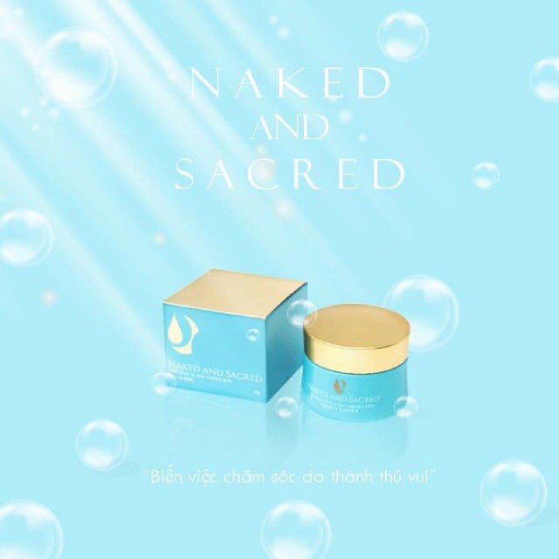 Naked sacred All in one 6 bước dưỡng da trong 1 sản phẩm(Tinh chất+Lotion+Sữa dưỡng+Kem dưỡng+Mặt nạ+Kem nền trang điểm)