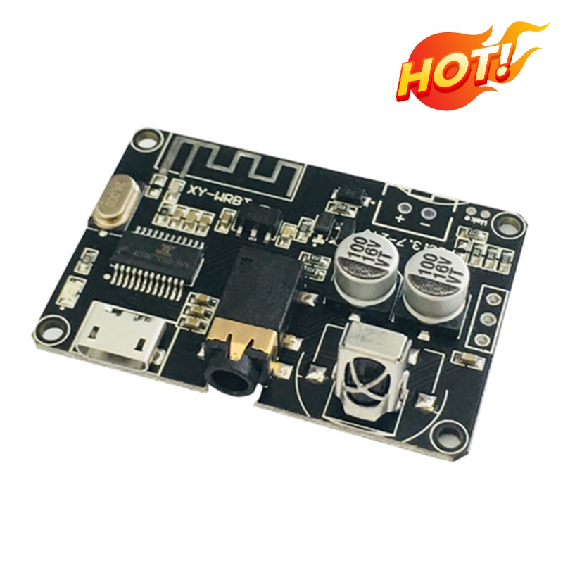 Bộ mạch giải mã âm thanh nổi không dây kết nối Bluetooth 5.0 3.5MM XY-WRBT DC 3.7-24V
