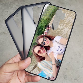 Ốp Lưng Cứng Đen In Hình Theo Yêu Cầu Dành Cho Điện Thoại Xiaomi  redmi note 6- mi 6x/mia2- Redmi 7- Redmi 7a......