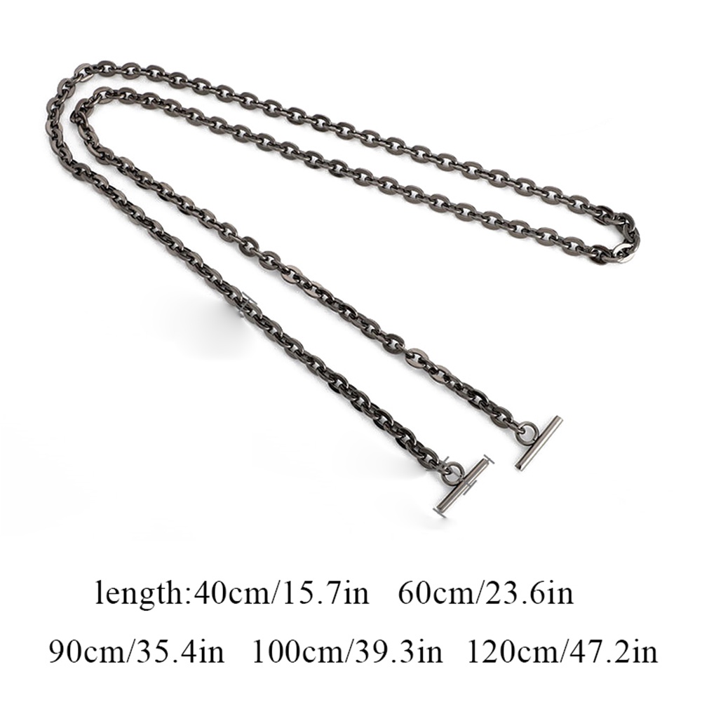 Dây Xích Nhỏ Màu Vàng / Bạc / Đen Thay Thế Cho Túi Xách DIY